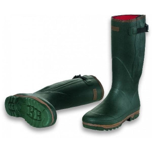 JENZI Knie-Stiefel mit Reißverschluss grün Gr. 38