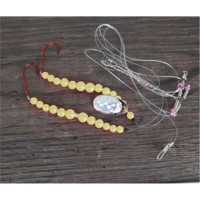 AQUANTIC Pearl Rig Plattfisch yellow Gr.1/0