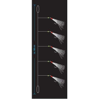 AQUANTIC Makrele 7 White Gr. 1/0