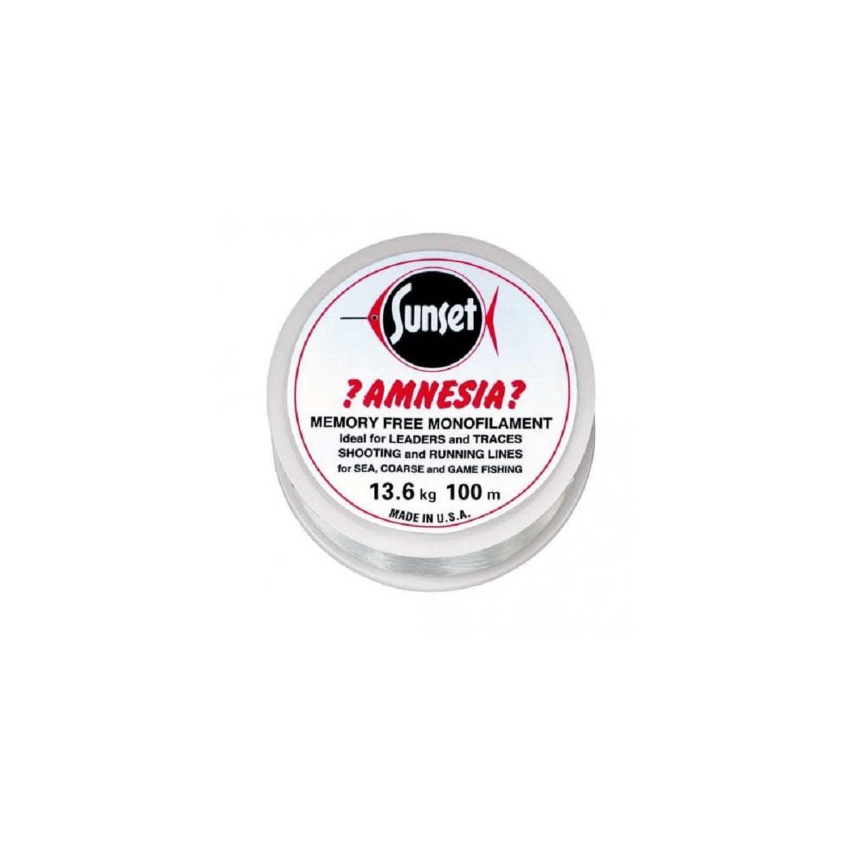 JENZI SUNSET AMNESIA Clear Leader-Vorfach 30LB