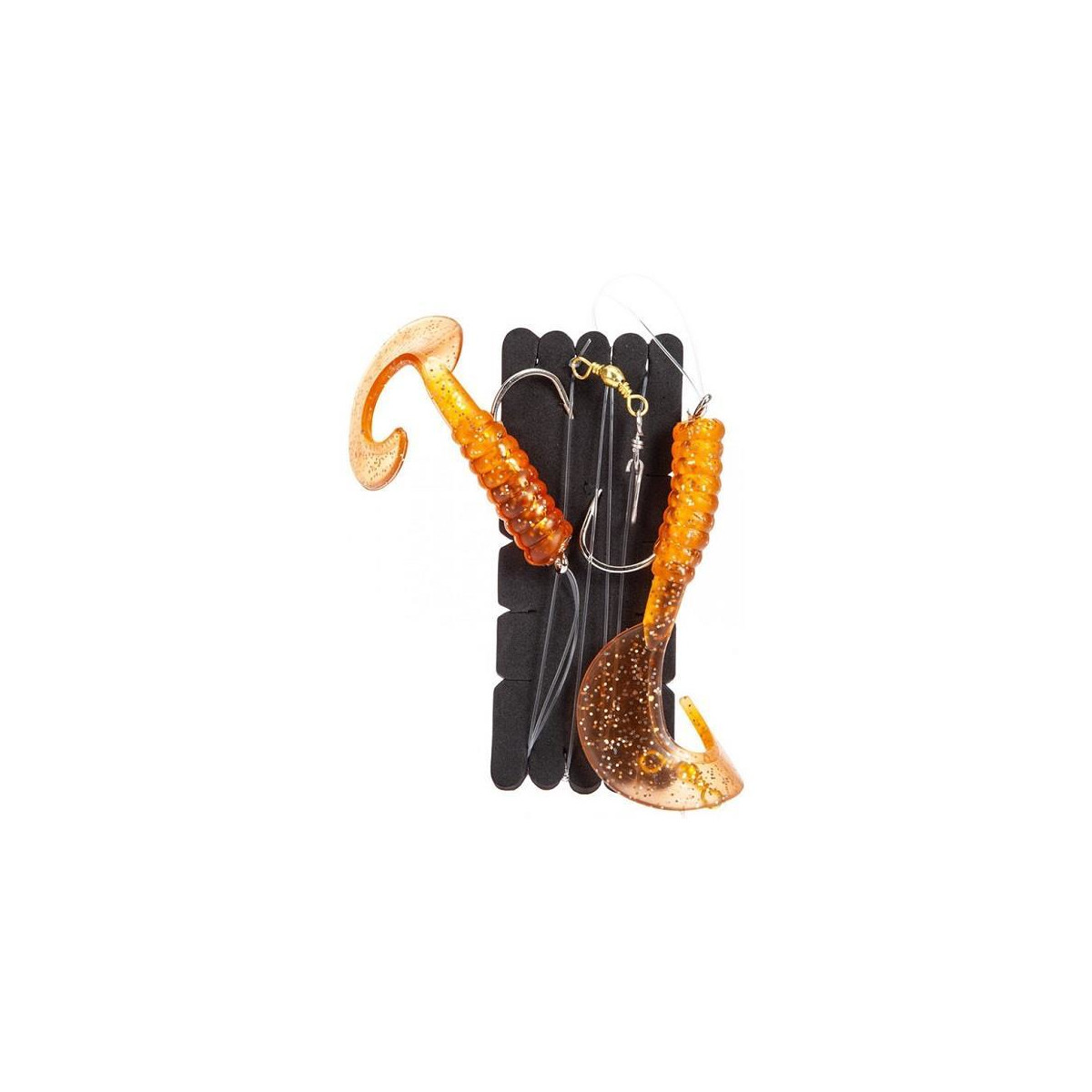 AQUANTIC Double Twisterrig XL 4/0 MO