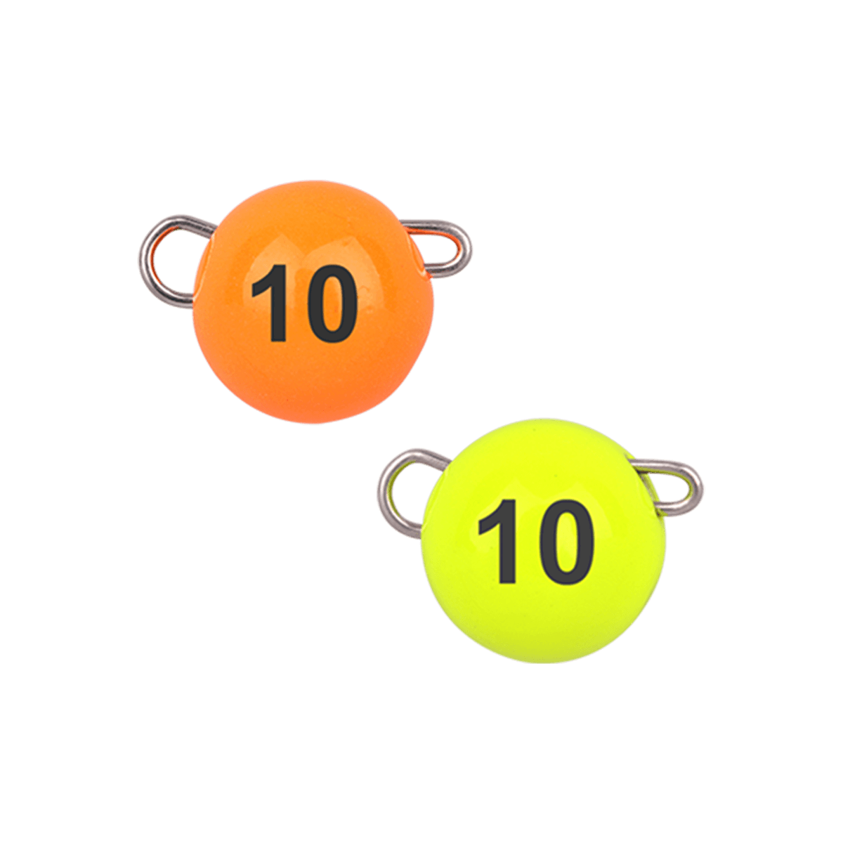 SPRO FREESTYLE Tungsten Bottom Jig Glow Orange/Chartreuse...