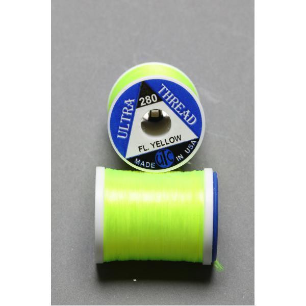 FLY SCENE PIKE MONKEY Tying Thread UTC280 75 yds Fluo Yellow