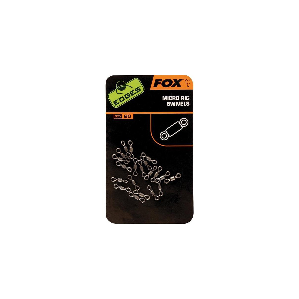 FOX Edges Micro Rig Swivels 20pcs