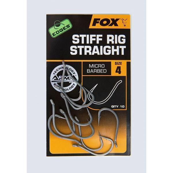 FOX Edges Armapoint Stiff Rig Straight Size 8