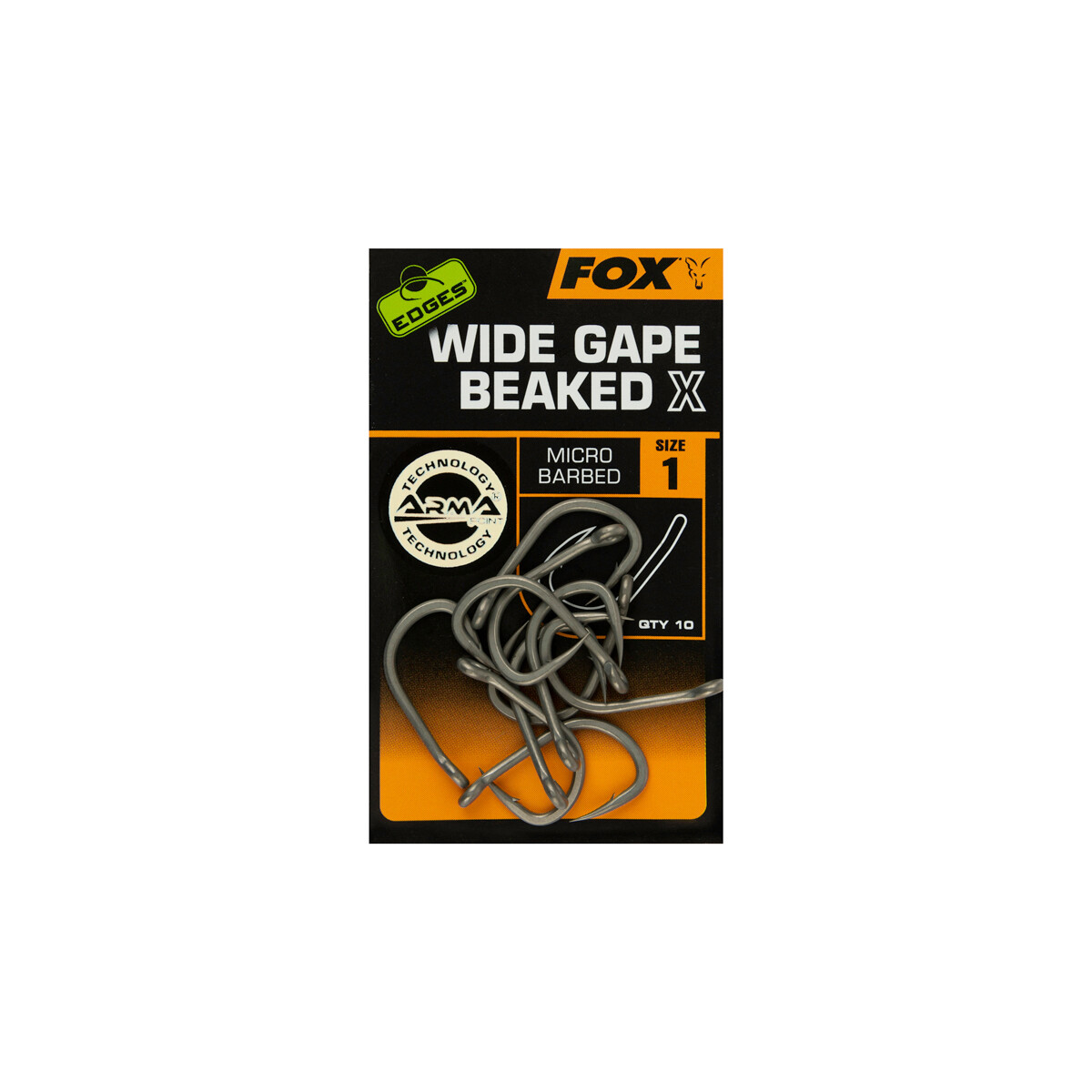 FOX Edges Wide Gape Beaked X Size 4