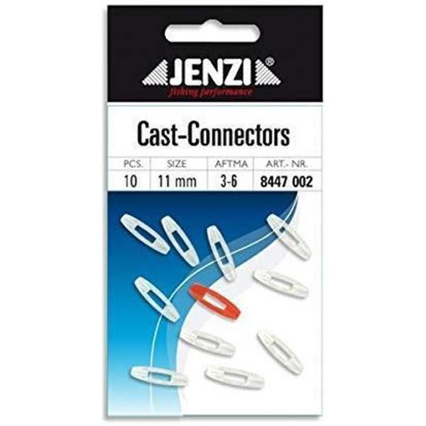 JENZI Cast-Connectors 13 mm. 10st/SB