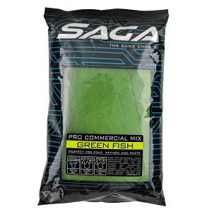 SAGA Pro Commercial Mix Green Fish 900g