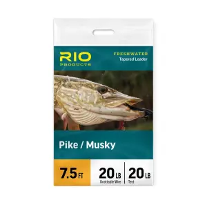 RIO Pike/Musky Tapered Leader 30lb