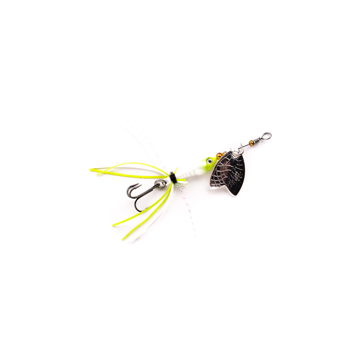 SPRO Larva Mayfly Spinner Treblehook 5cm 4g UV Pearl