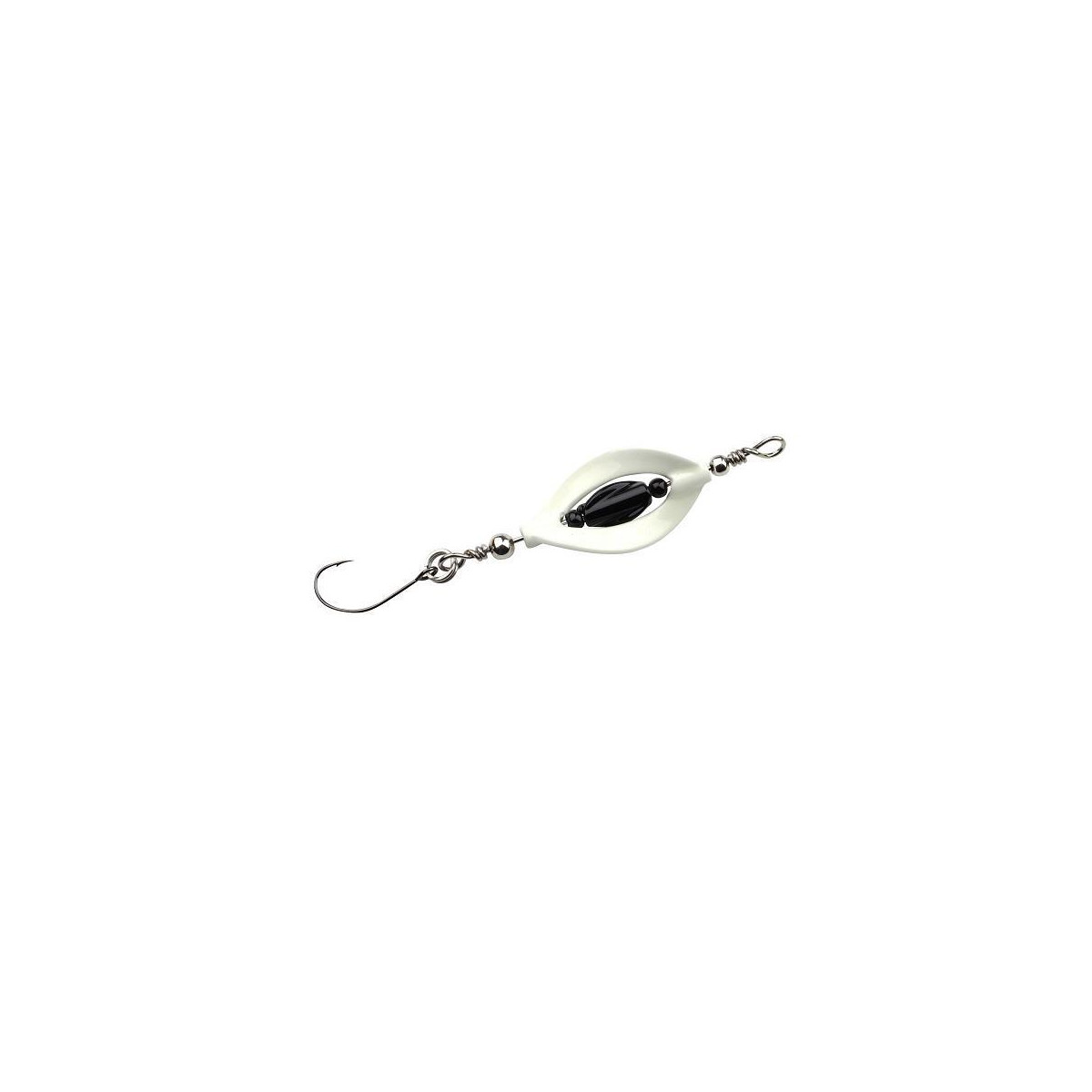 SPRO TROUTMASTER Incy Double Spin Spoon 3,3g Black n White