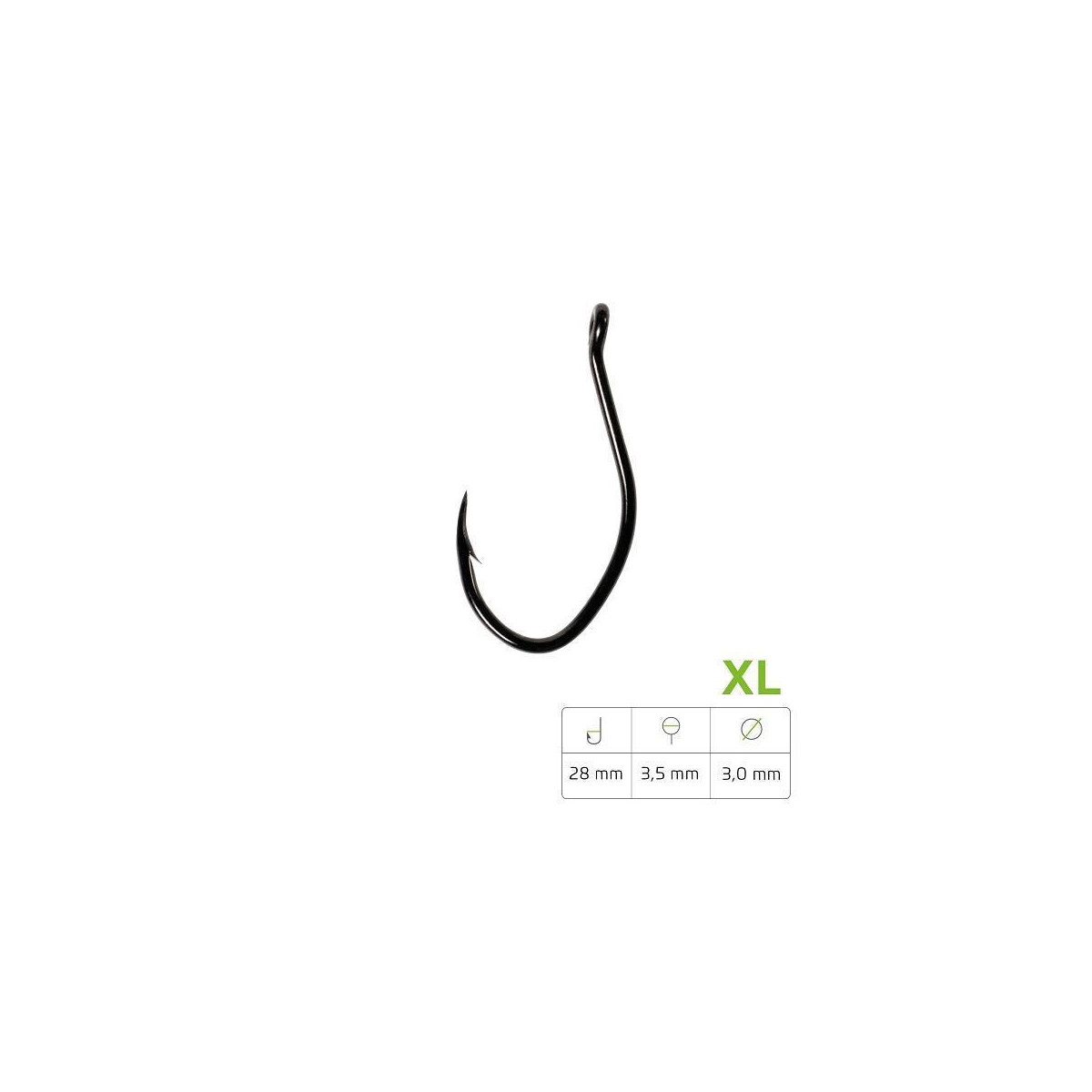 ZECK Classic Cat Hook XL 4St.