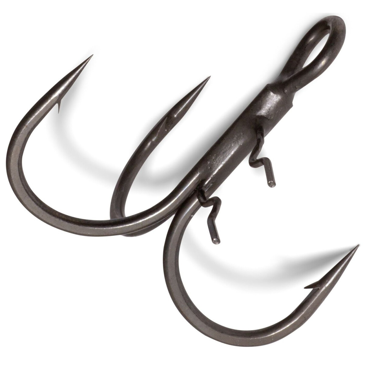 QUANTUM Claw Treble Hooks mat finish #6 5Stück