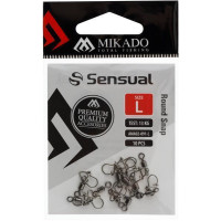 MIKADO Round Snap mit Wirbel - Größe XL 10Stk