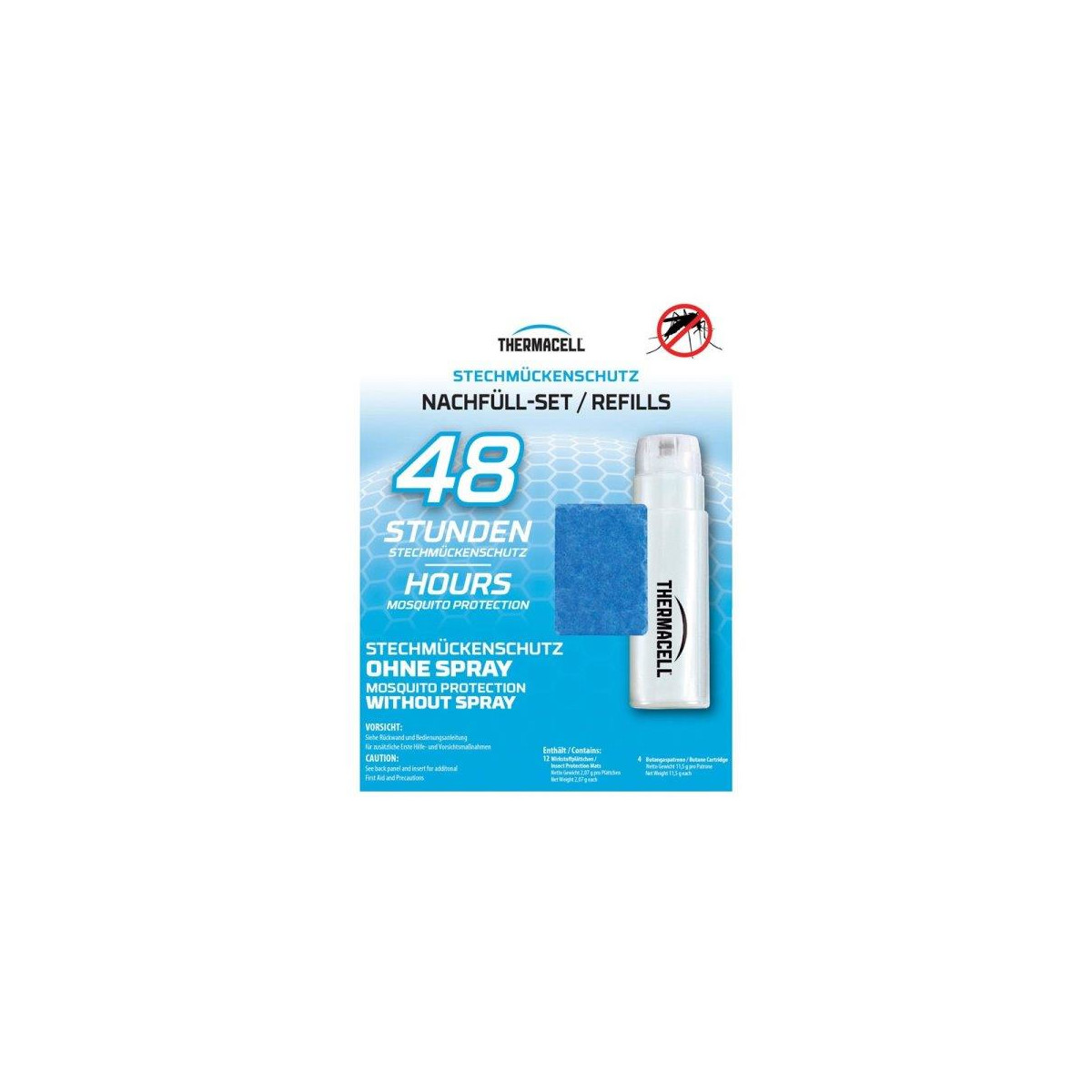 THERMACELL Nachfüll-Set 48h 12 Plättchen &...