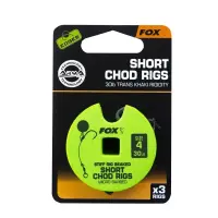 FOX Edges Armapoint Short Rig Beaked Chod Rigs #4 30lb