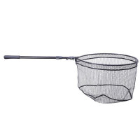 MIKADO Kescher gummiertes Netz faltbar 170cm 60/50cm