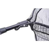 MIKADO Kescher gummiertes Netz faltbar 170cm 60/50cm