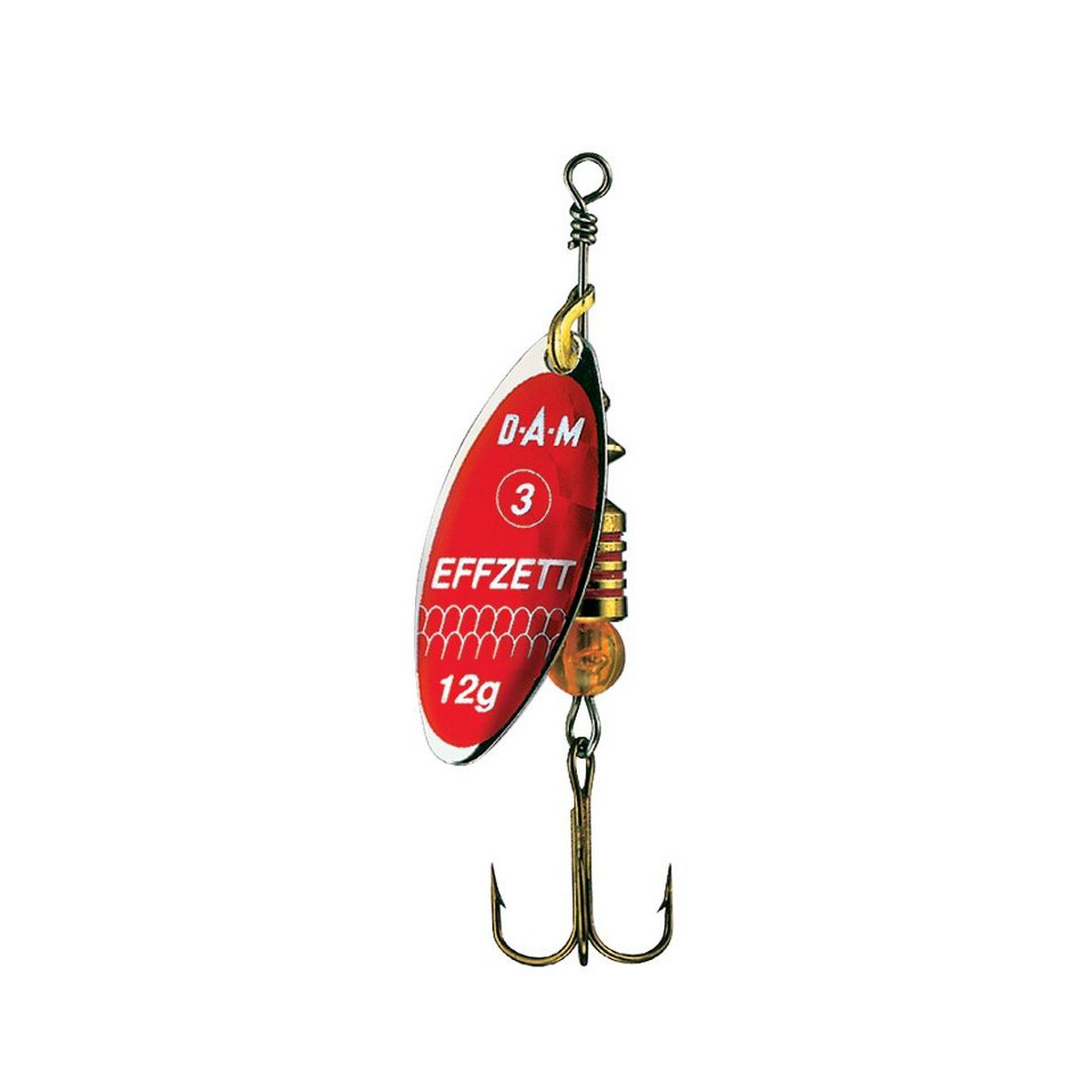DAM Predator Spinner #2 Reflex Red