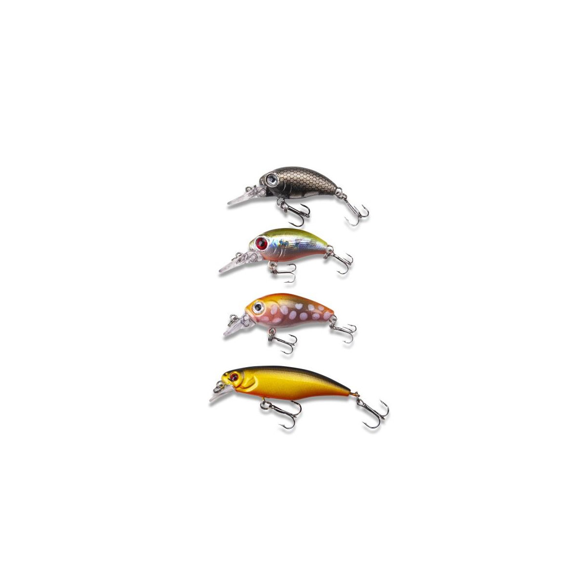 SAENGER Specialist Forellen Wobbler Set 4pcs.