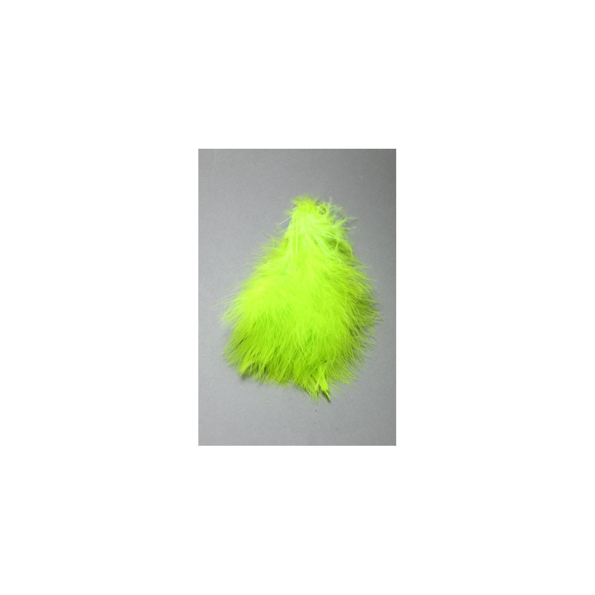 FLY SCENE Marabou Fluo Chartreuse