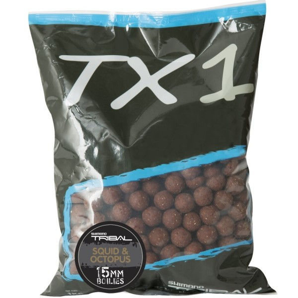 SHIMANO TX1 Boilies Squid & Octopus 20mm 1kg