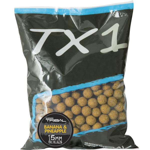 SHIMANO TX1 Boilies Banana & Pineapple 20mm 1kg