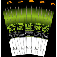 FOX Carp Ready Rigs Wide Gape Size 8 20lb 3pcs