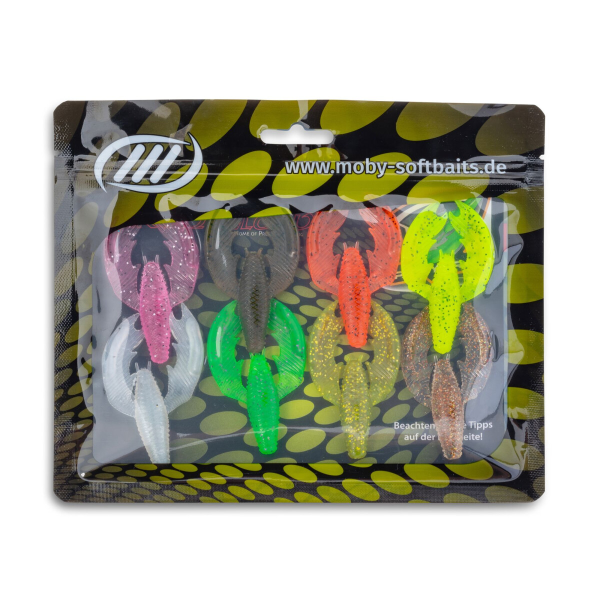 IRON CLAW Moby Paddy Craw Wildmix 8Stk.