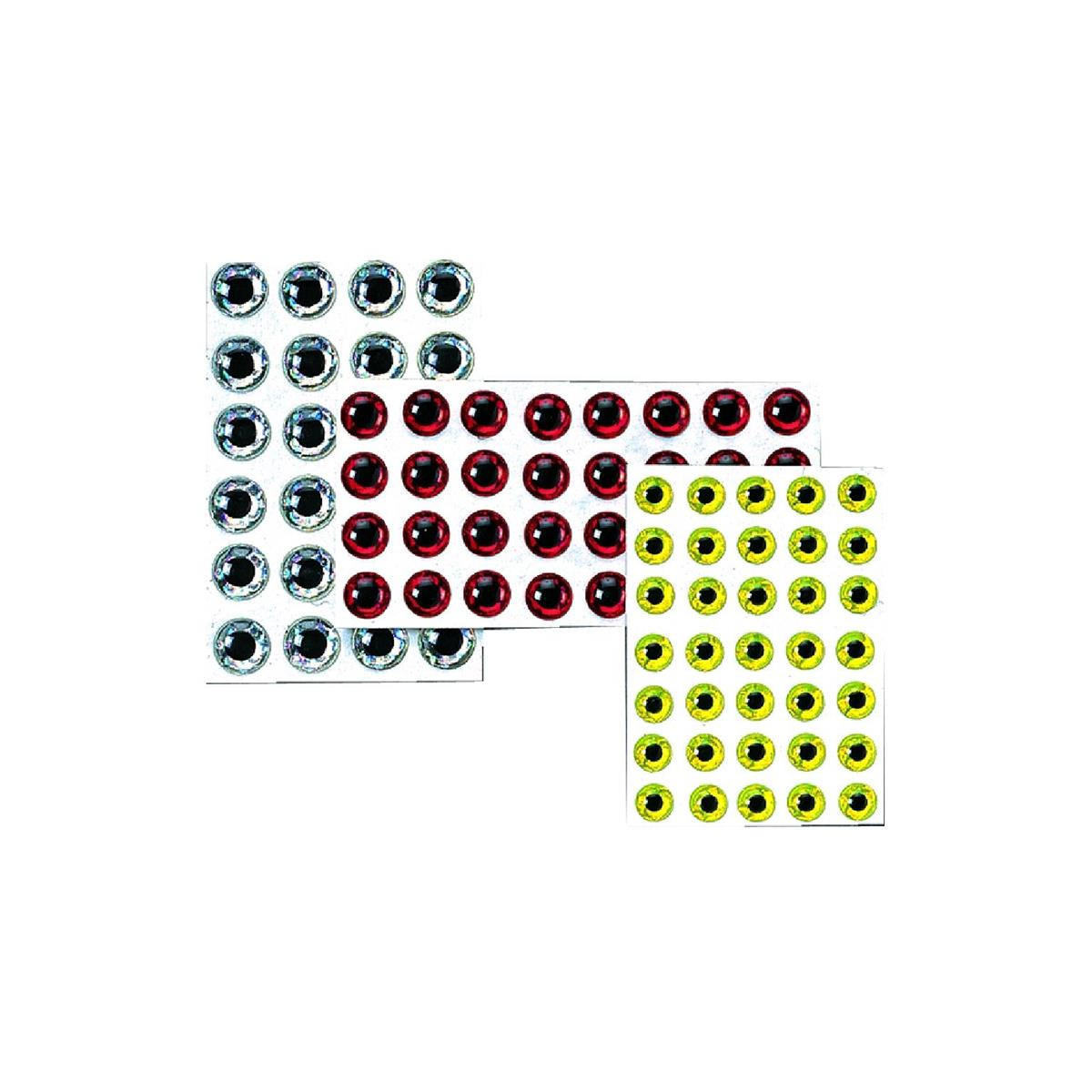 JENZI 3-D Fischaugen 6,3 mm Fl.Gruen