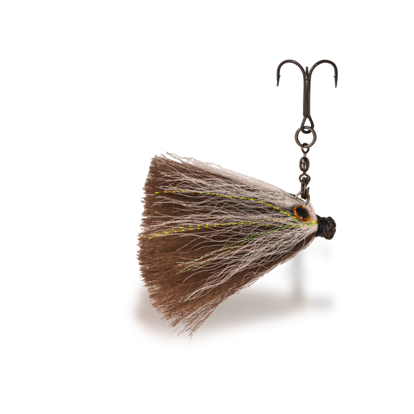 ZEBCO Mouse Jig Head #2 65mm 11,5g White/Brown