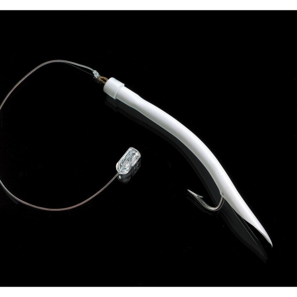 JENZI DEGA Vorfach QBS Norway Makk weiß