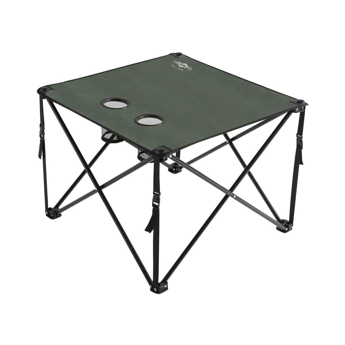 MIKADO Tisch Faltbar 49x49x45cm grün
