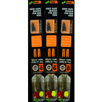 FOX Edges Wide Gape Beaked PVA Ready Rigs 25lb Size 4