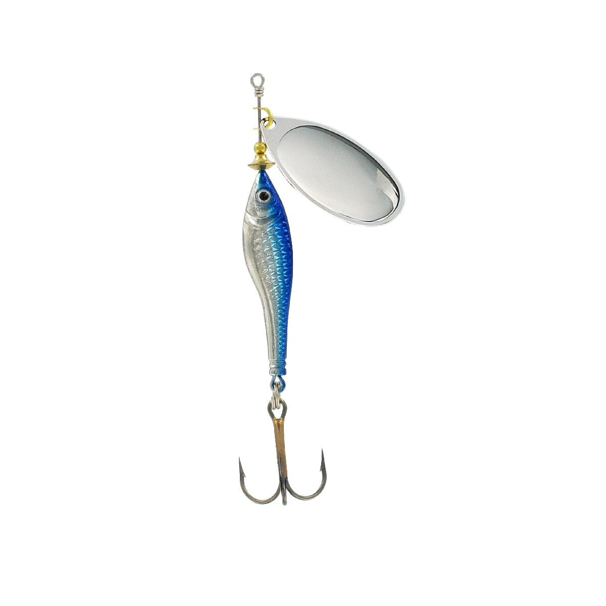 JENZI Bait-Fish Kunstköder 12g Blau/Silber