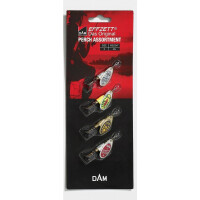 DAM Spinner Assortment Perch #2 4g 4pcs