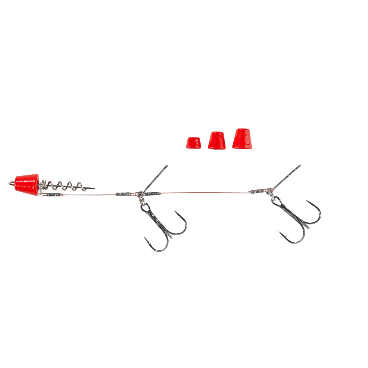 BALZER Screw-in Hecht-System Fluo Rot 9cm