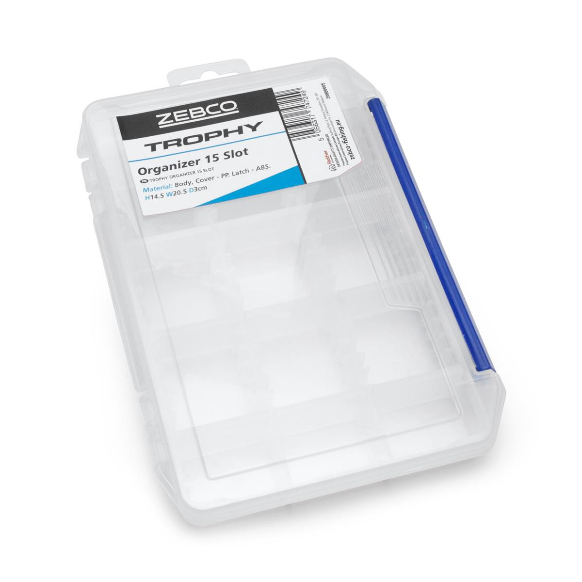 ZEBCO Trophy Organizer - 15 Slot