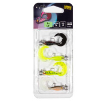 FOX RAGE Micro Grub Tail Mixed UV Colour Pack loaded N CA LT HO