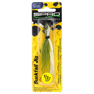 SPRO Bucktail Jig 1/4oz 7g Sandeel Green