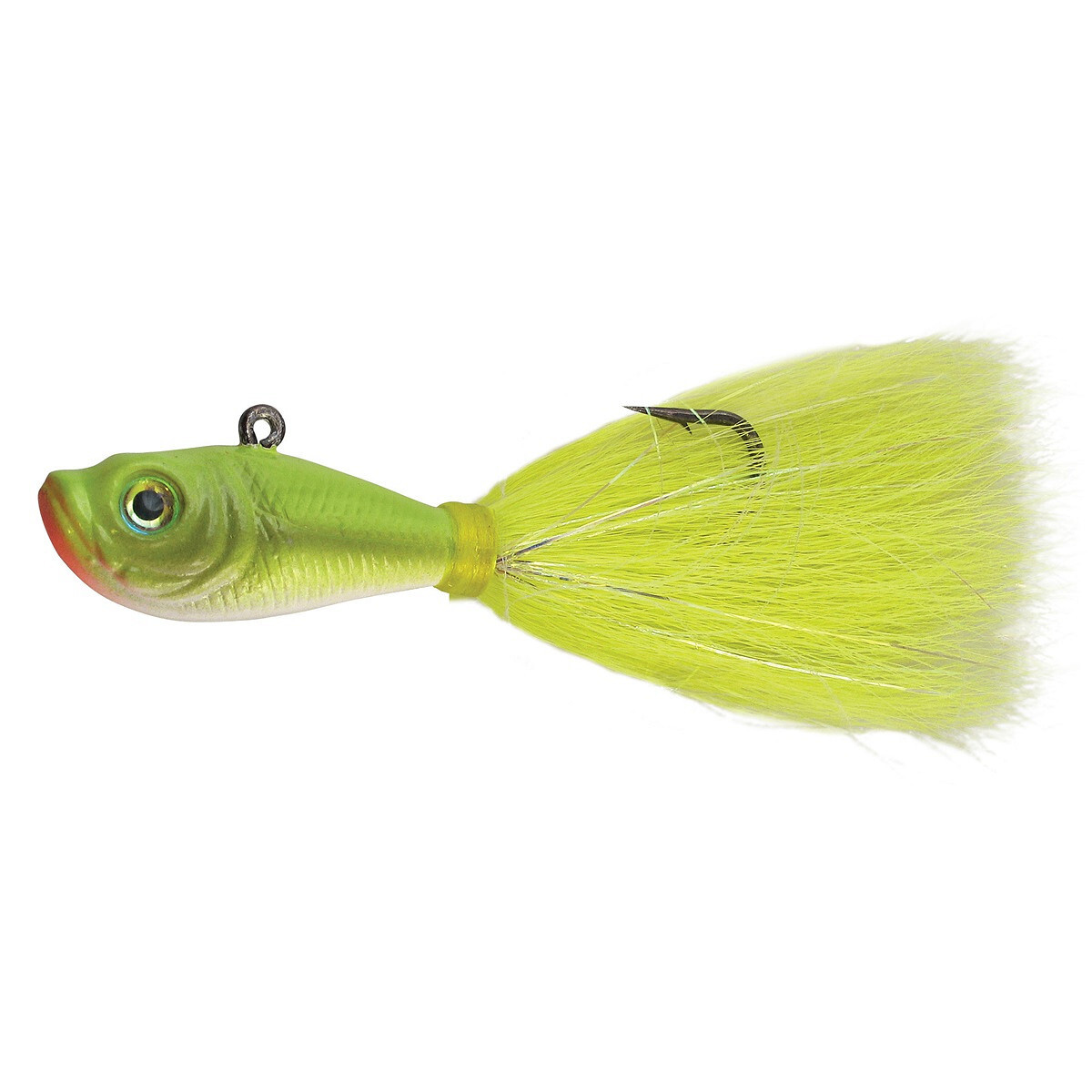 SPRO Bucktail Jig 1/4oz 7g Crazy Chartreuse