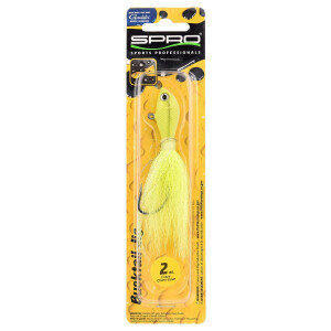 SPRO Bucktail Jig 1/4oz 7g Crazy Chartreuse