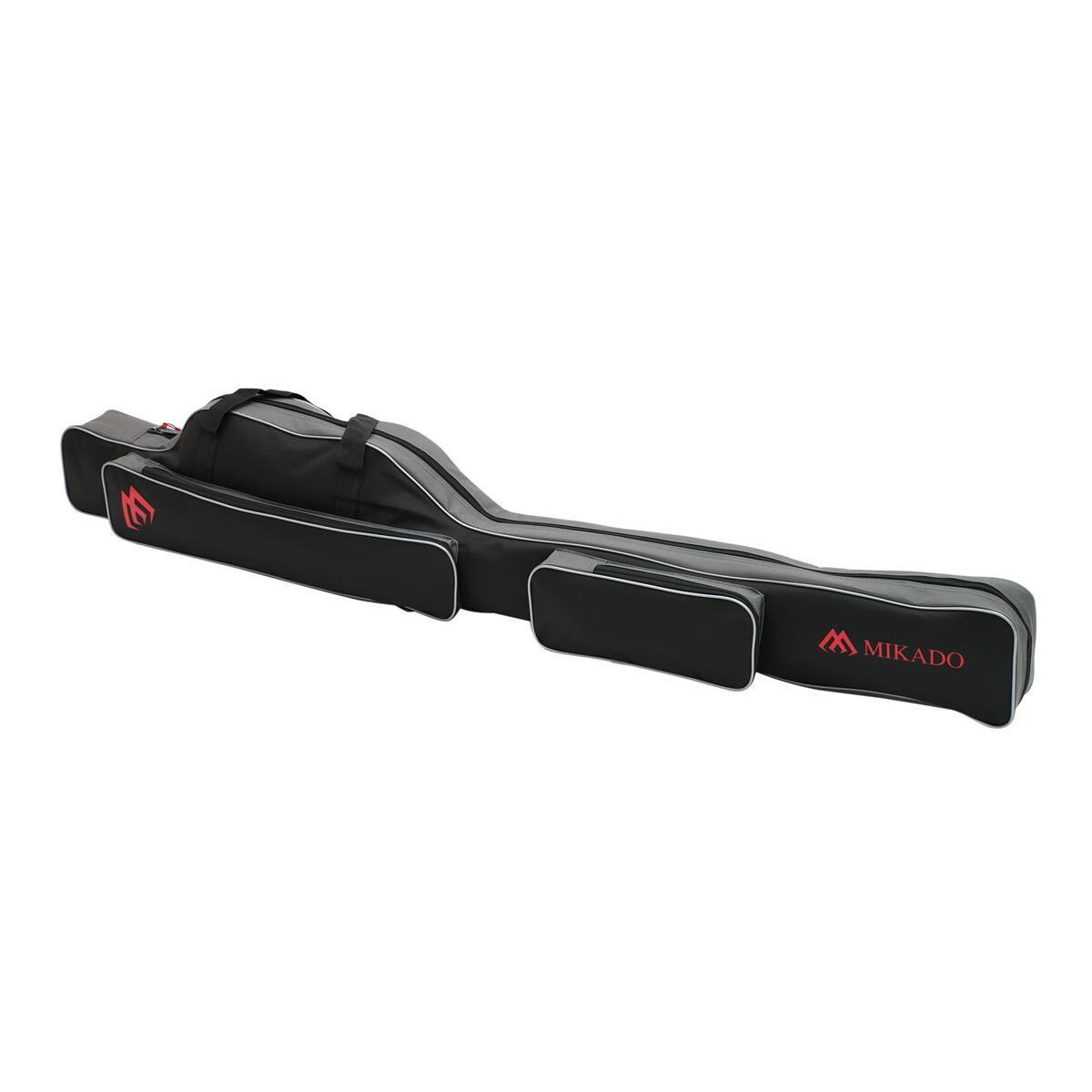 MIKADO Rutenfutteral schwarz 1 Fach 130cm