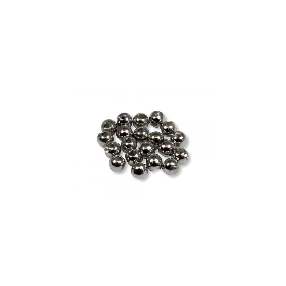 TRAUN RIVER Tungsten Perlen 3,8 mm Silber