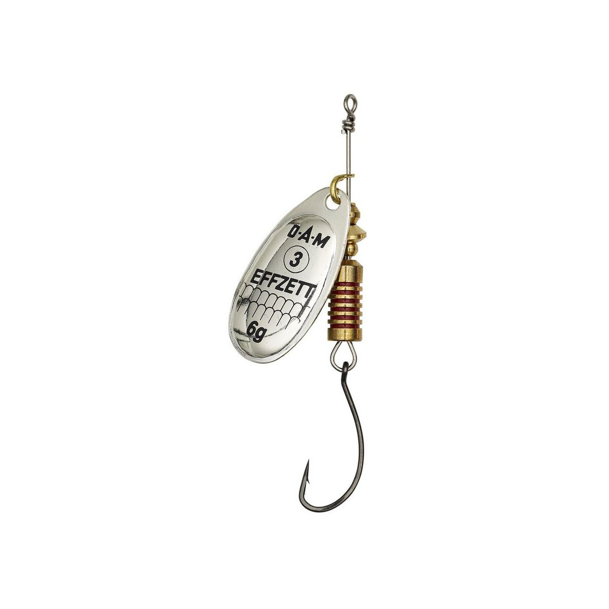 DAM Singlehook Spinner #3 Silver