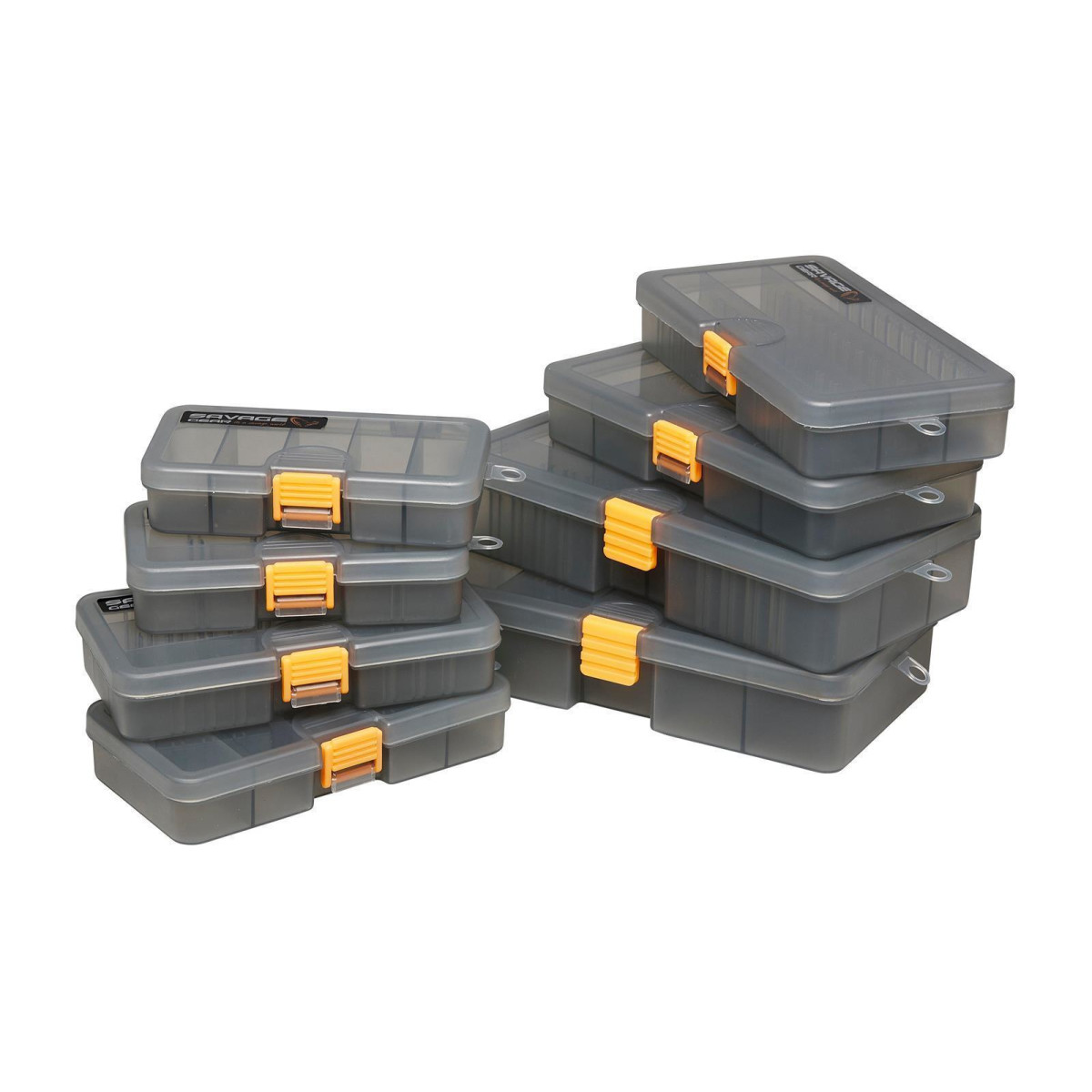 SAVAGE GEAR LUREBOX 4A SMOKE 21.4X11.8X4.5CM