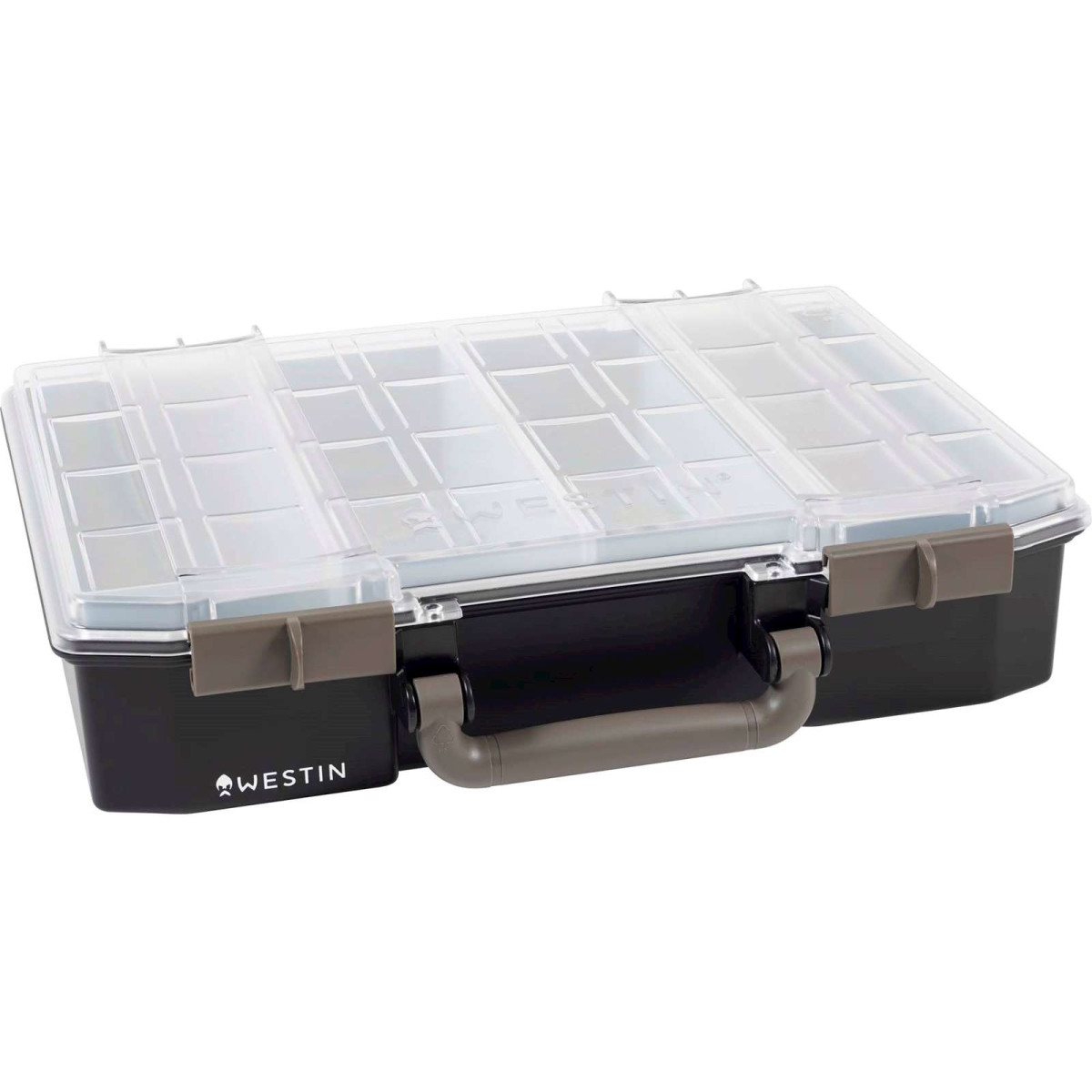 WESTIN W6 Lure Vault incl. 10 Inserts Black/Clear