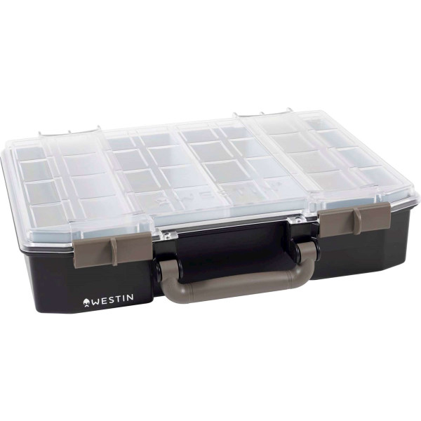 WESTIN W6 Lure Vault incl. 4 Inserts Black/Clear