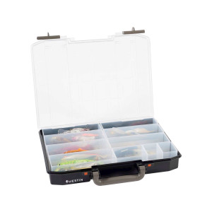 WESTIN W6 Lure Vault incl. 4 Inserts Black/Clear