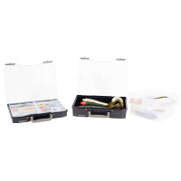 WESTIN W6 Lure Vault incl. 4 Inserts Black/Clear